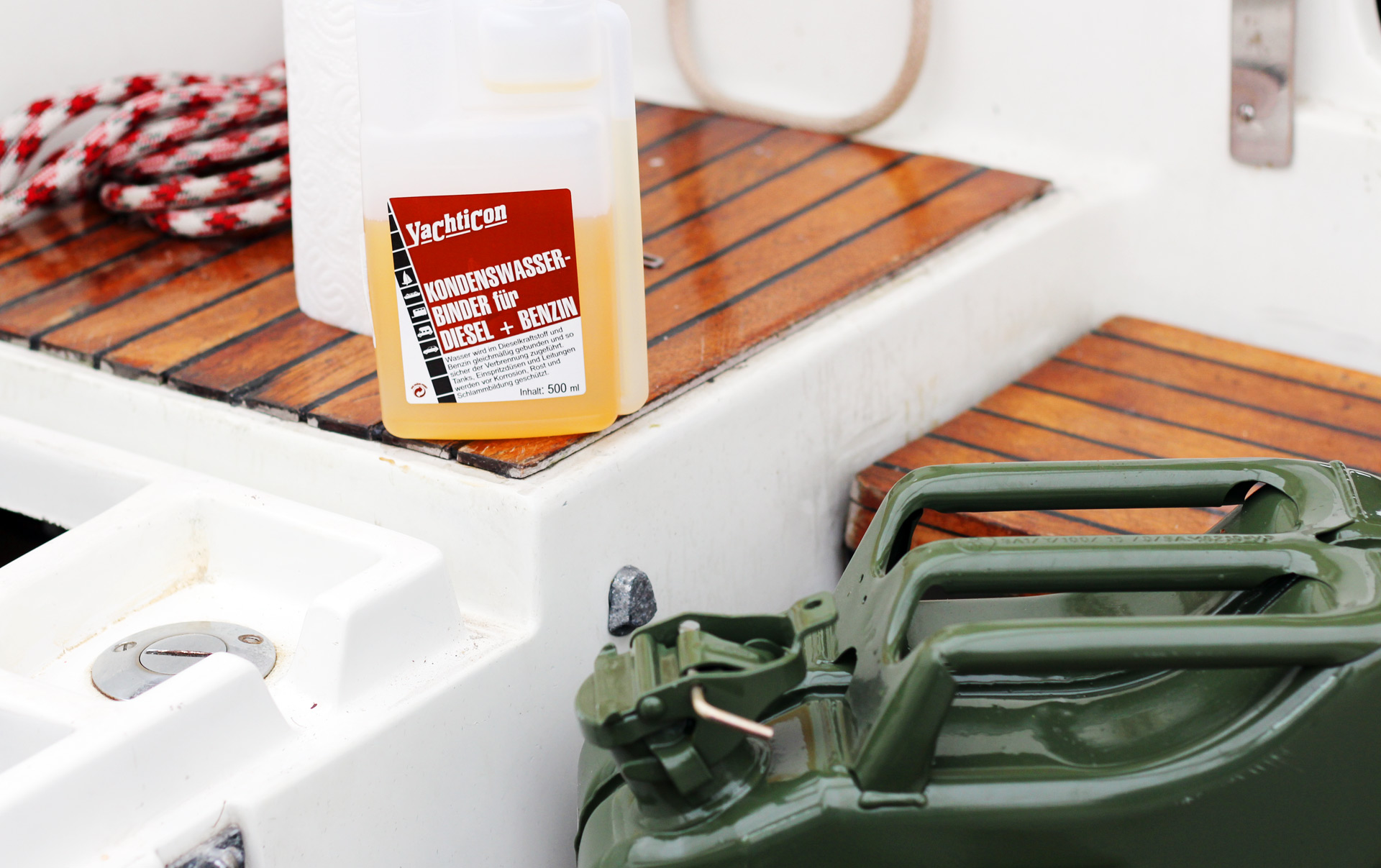 Keep your tank full - and protect the Diesel against condensation.