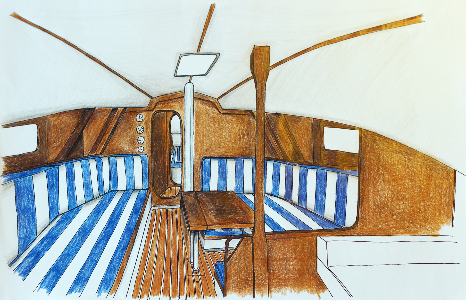 sailing yacht interiors