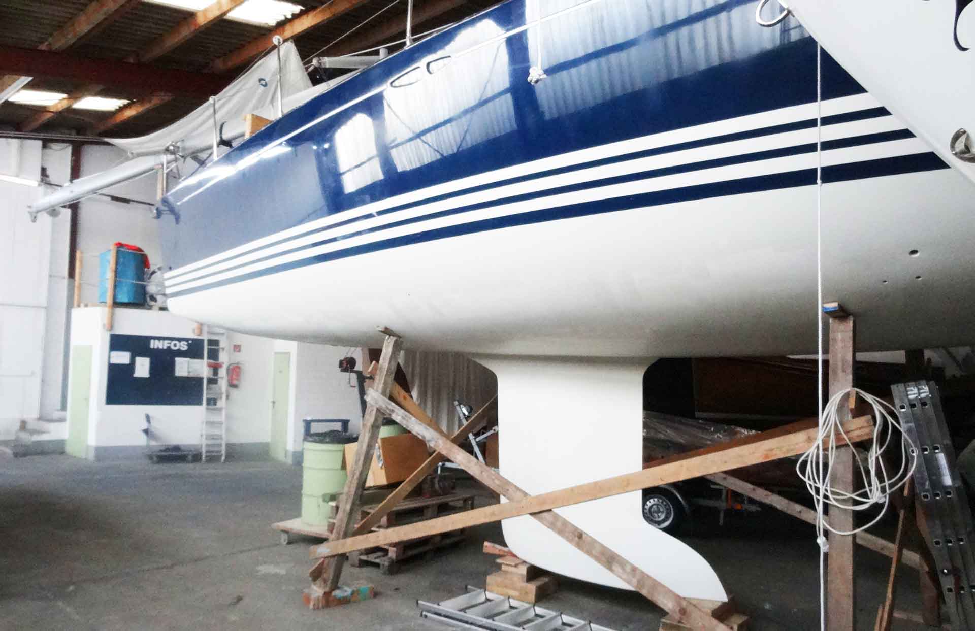 sailing yacht keel