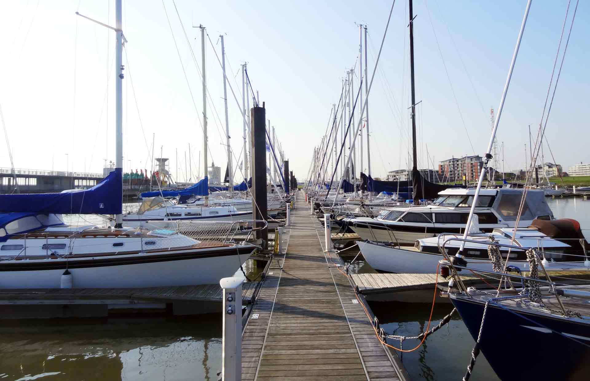 The SVC Marina´s main pier