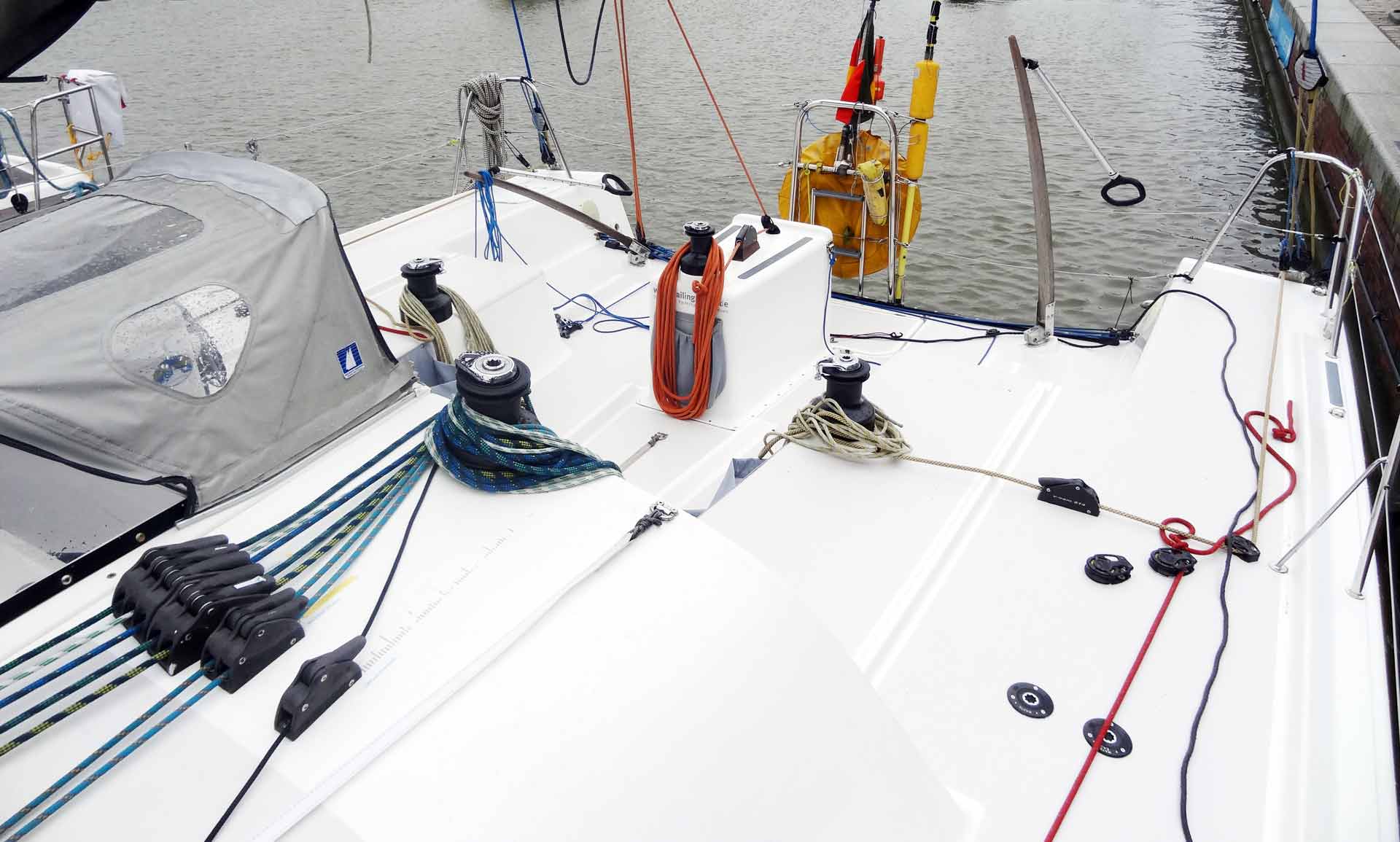 class 40 sailboat interior