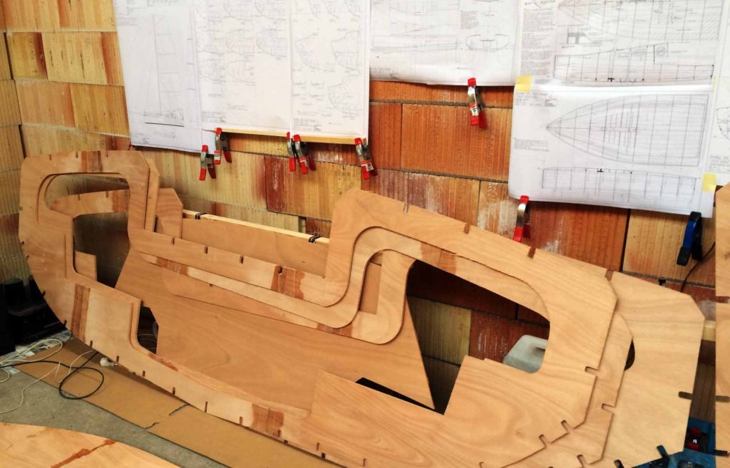 Building a Classe Mini 650 from Plywood