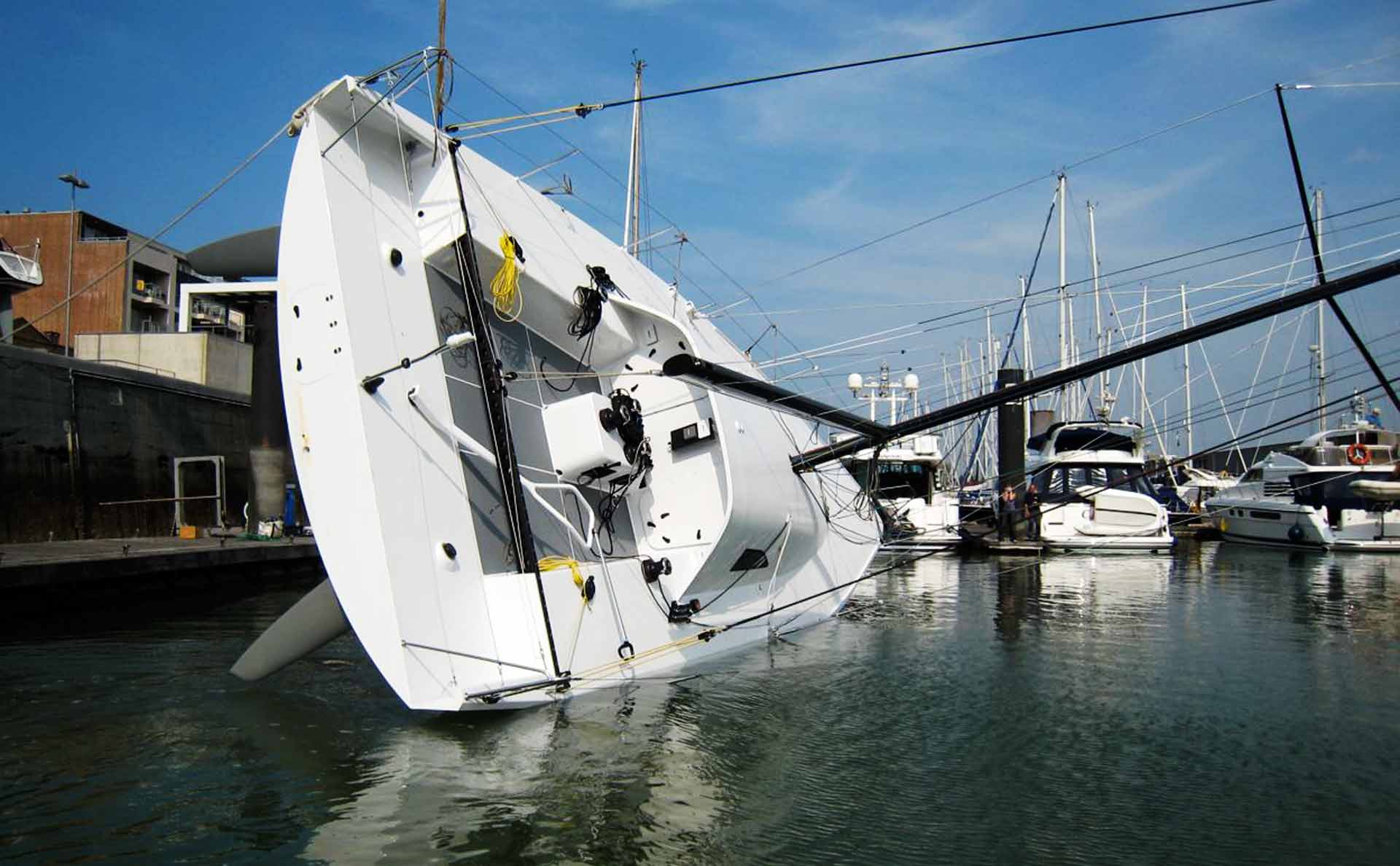 class 40 sailboat first light