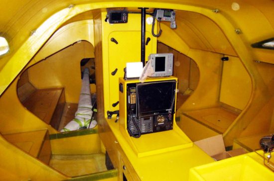 class 40 sailboat interior