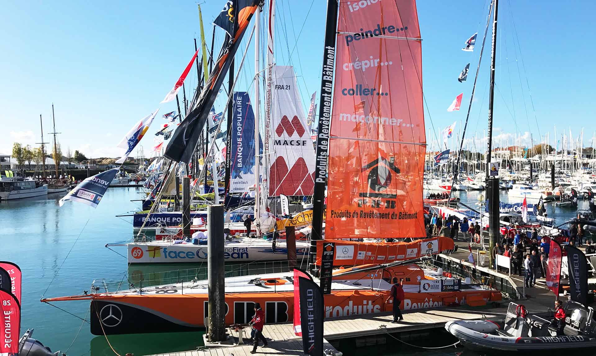 The show can begin: Welcome to the Vendee Globe 2016!