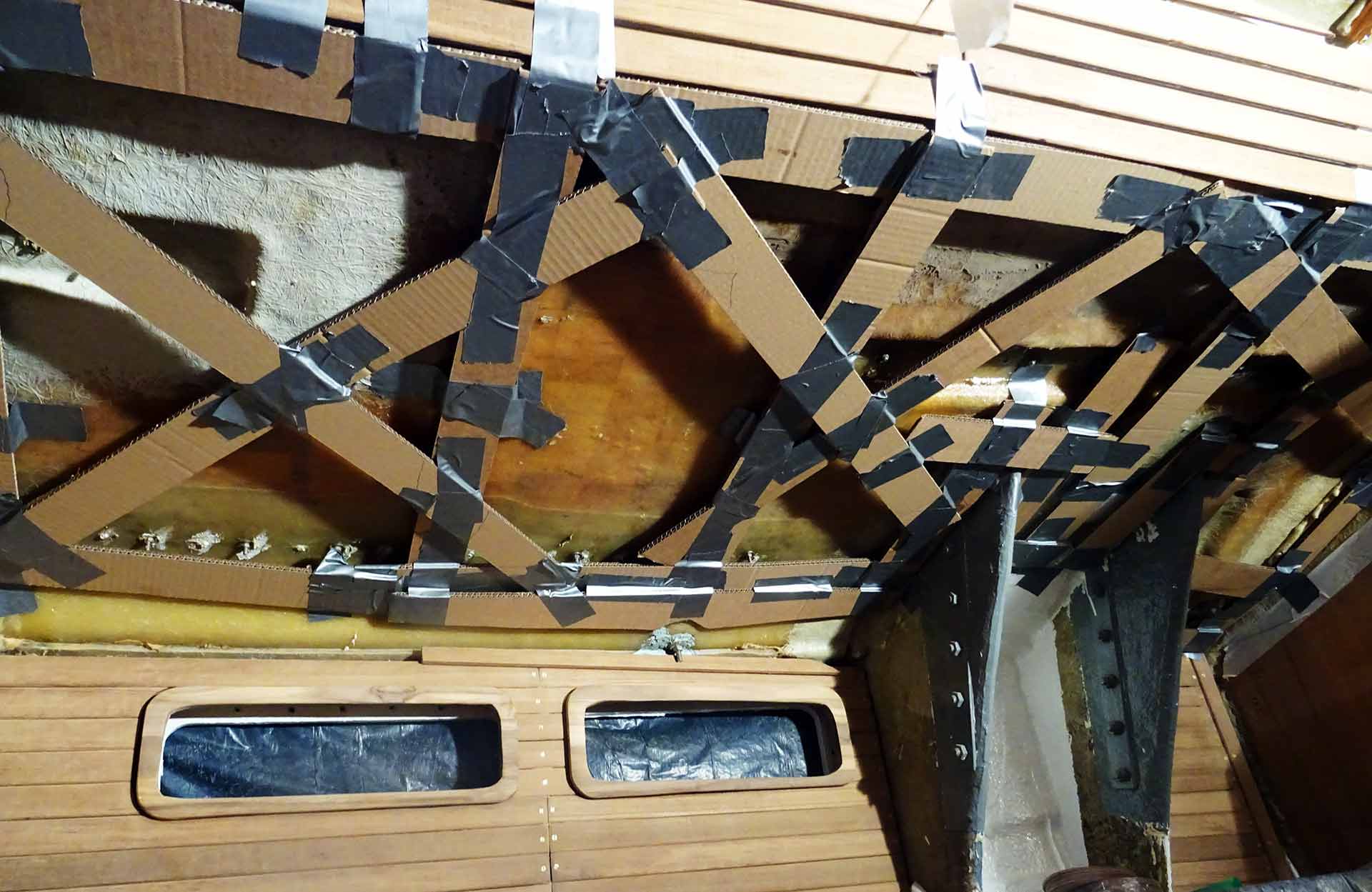 sailboat cabin roof