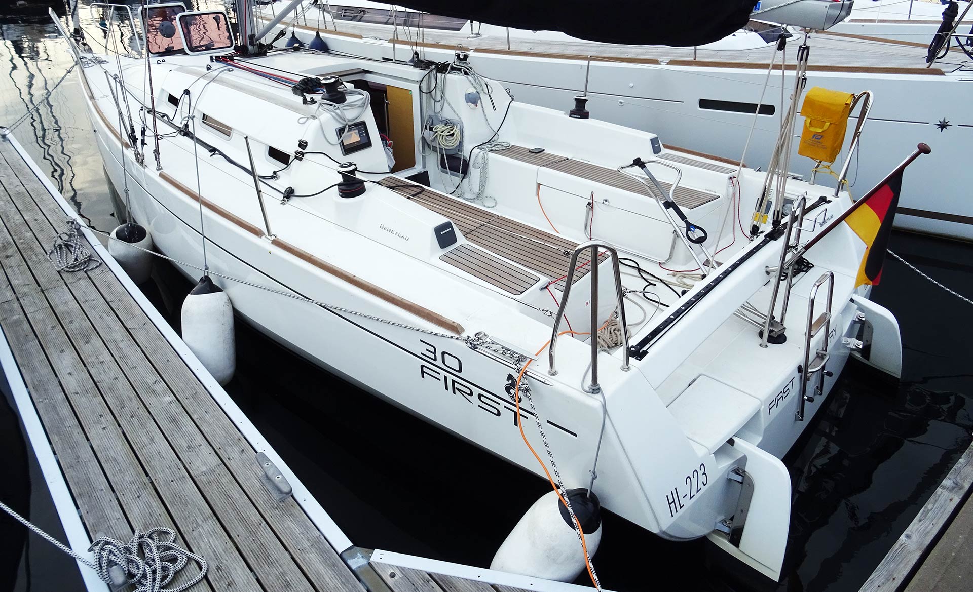 The Beneteau First 30E Sailboat