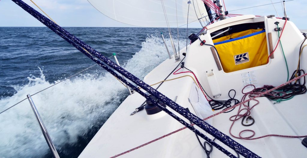 J80 Sailboat Action