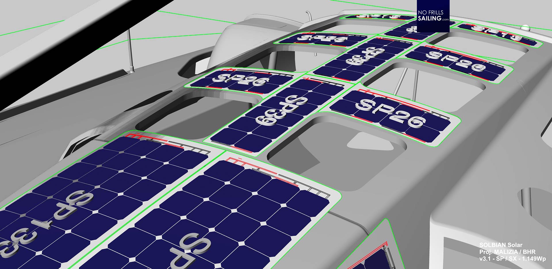 Panel solar flexible SOLBIAN Serie SP 144