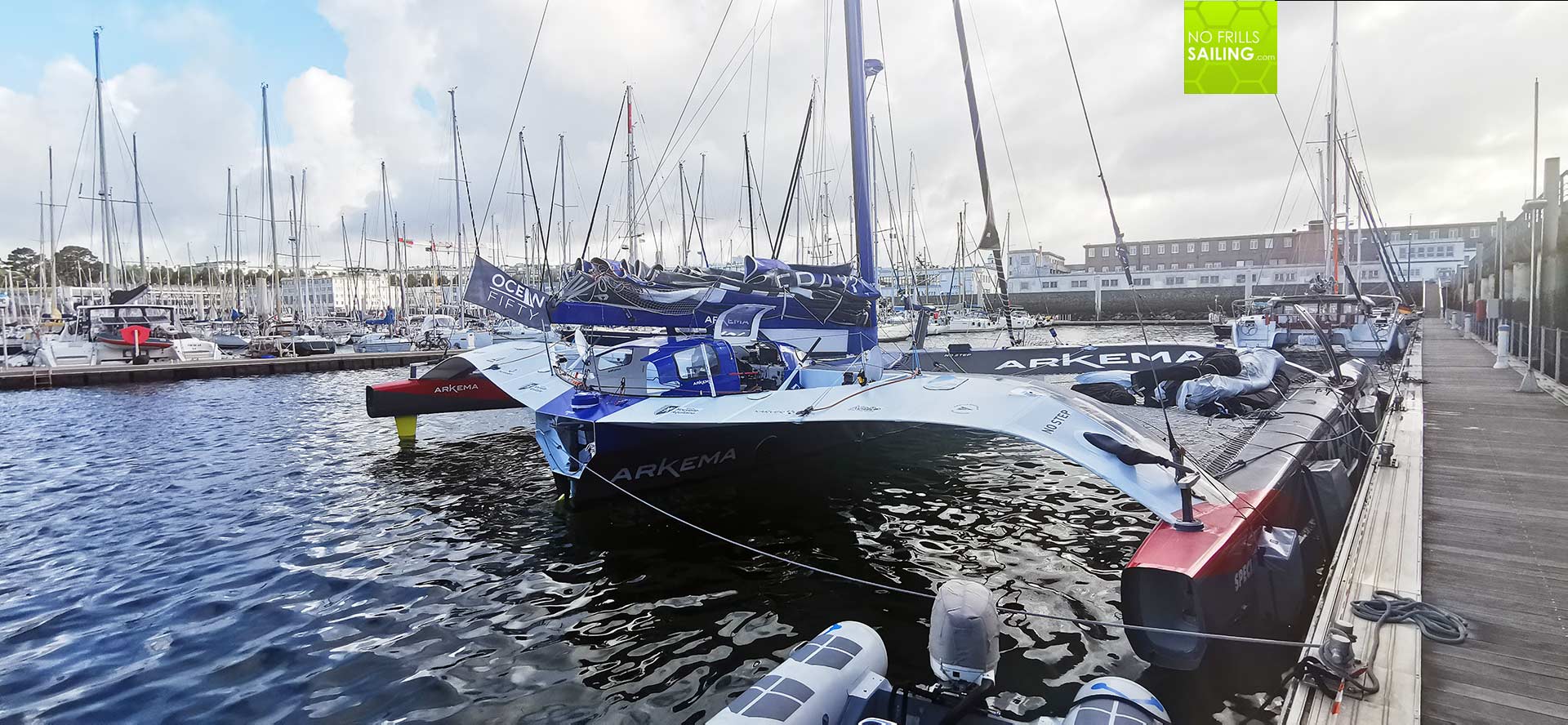 ocean racing trimaran