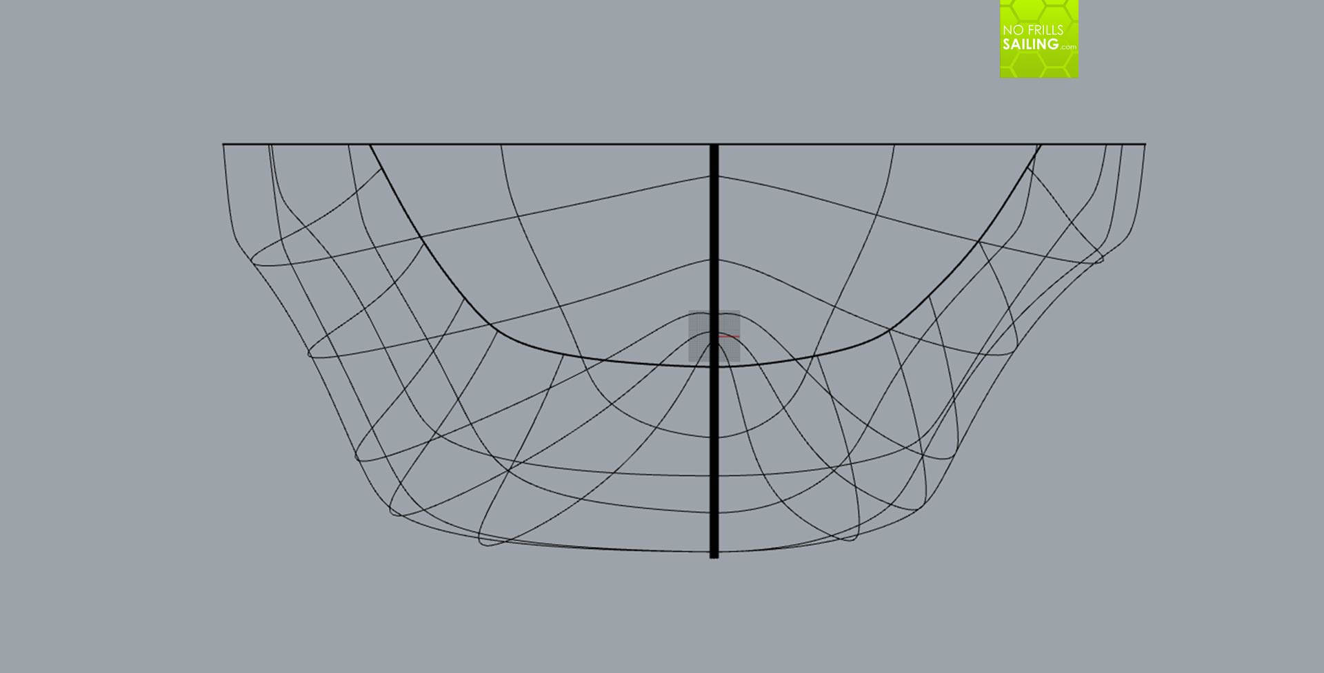 asymmetrical catamaran hull design