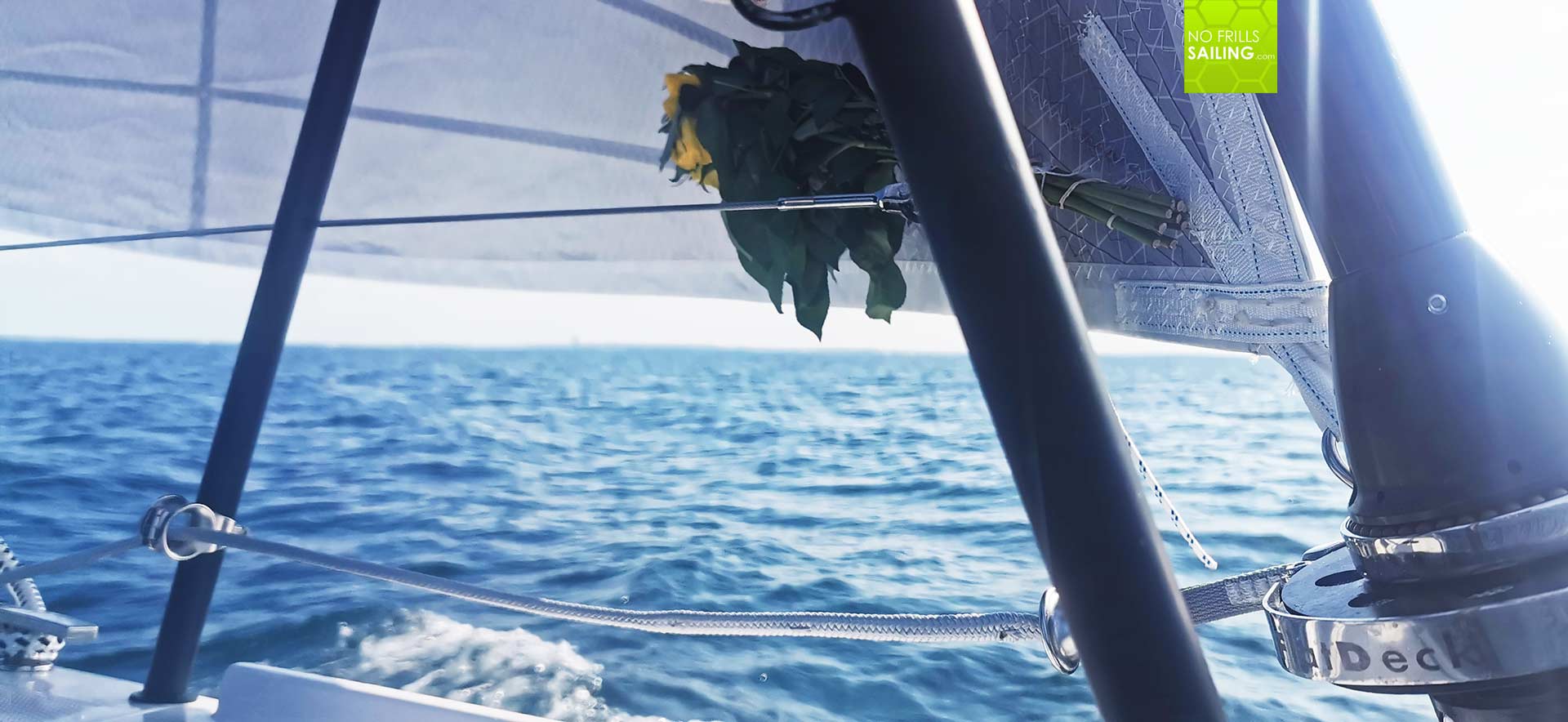 Boat Launch Tradition: Sailing off a Bouquet