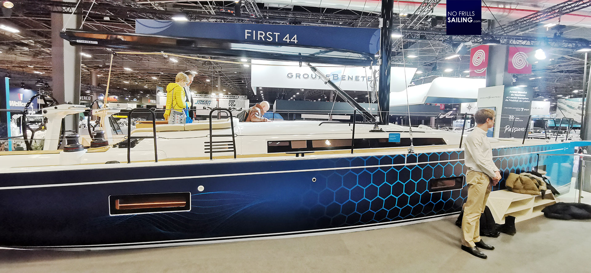 Beneteau First 44e, Recyclable prototype electric boat from the French  giant