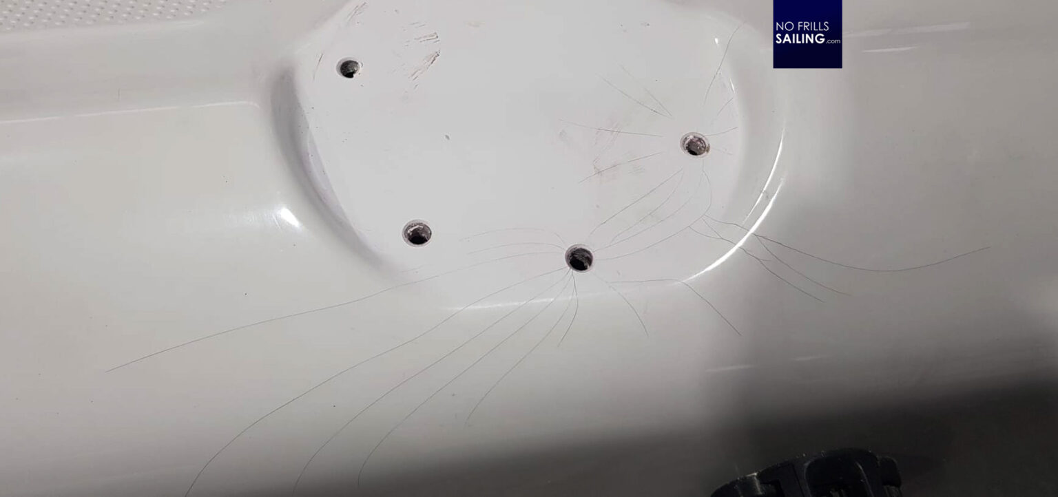 Smart Repair Gelcoat Cracks, Part 1