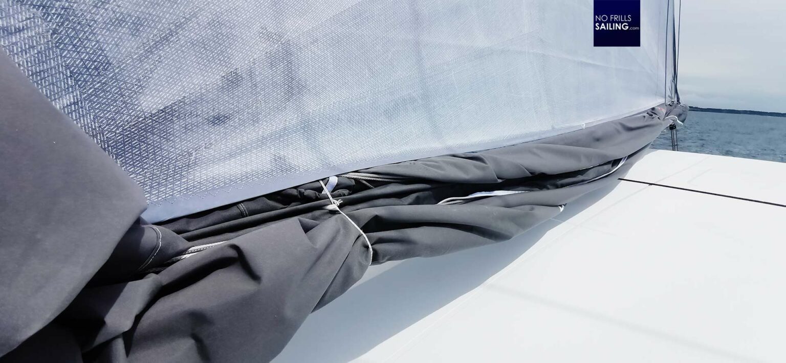 Lazy Loop Material System Ingenious Lazy Bag Reefing System